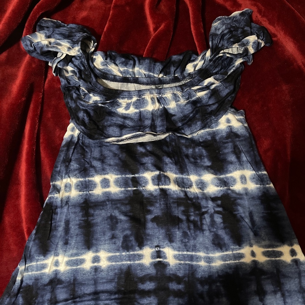 Blue  short sleeve